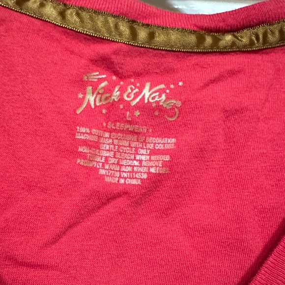 Nick & Nora Christmas Sleep Gown L - Picture 9 of 9